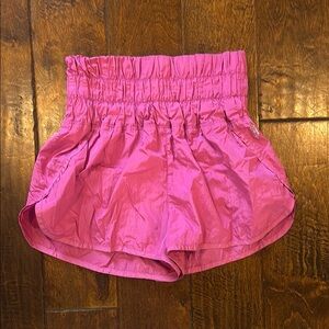 Pink way home shorts